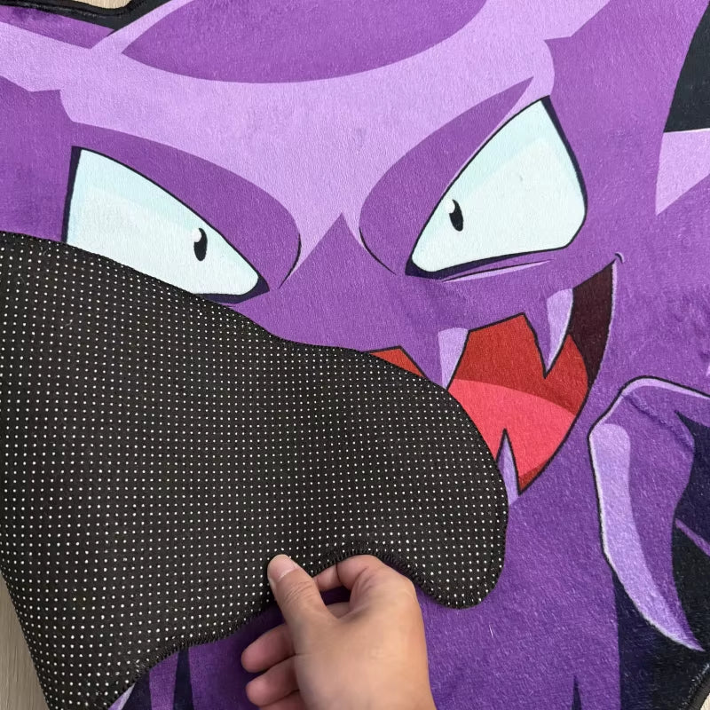 Gengar - Shaped Carpet: Pokémon - Inspired Soft Floor Mat, Unique Design, Perfect for Adding a Touch of Fun to Your Space