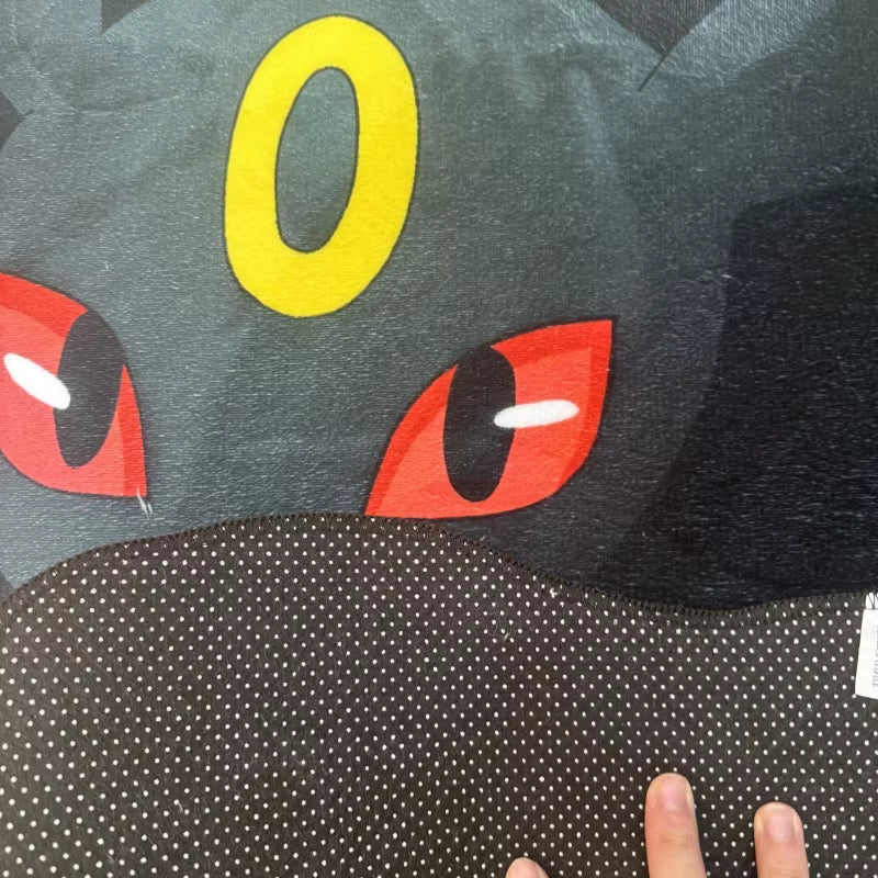 Pokémon Umbreon Carpet Children'S Room Living Room Bedroom Decoration Anti-Slip Protection Mat Anime Lovers Collectible Gift Rug