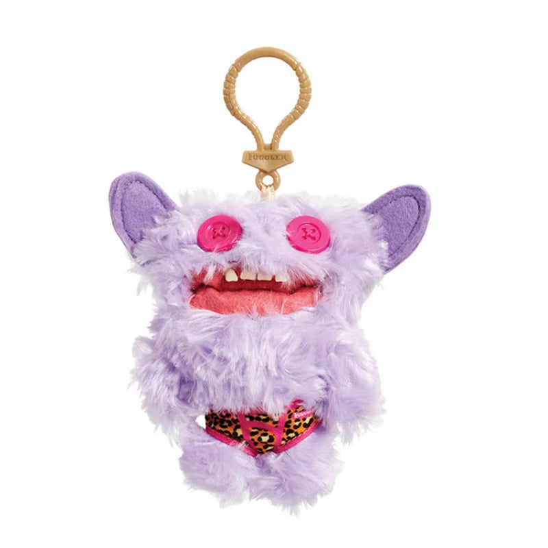 12Cm  Funny Ugly Monster Plush Toys Keychain Kawaii  Monster Rabbits Cute Stuffed Peluche Dolls Pendants Gifts Kid
