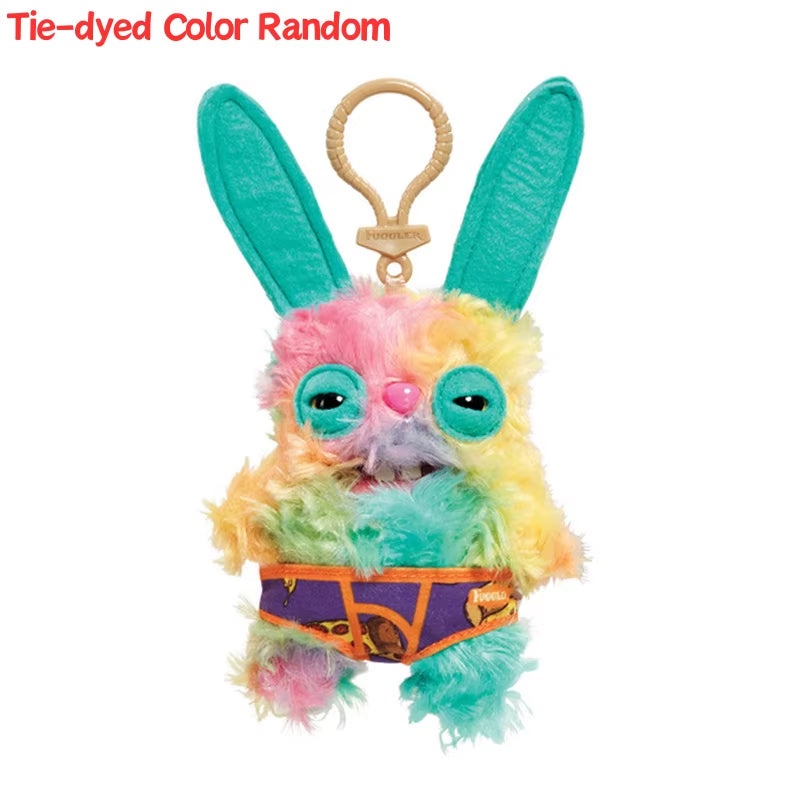 12Cm  Funny Ugly Monster Plush Toys Keychain Kawaii  Monster Rabbits Cute Stuffed Peluche Dolls Pendants Gifts Kid