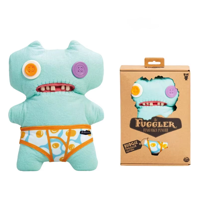 22Cm Original  Plush Toys Funny Tooth Monster Annoyed Alien Crazy Rabbit Mcgoo Wide-Eyed Monster Peluche Dolls Gifts Kid