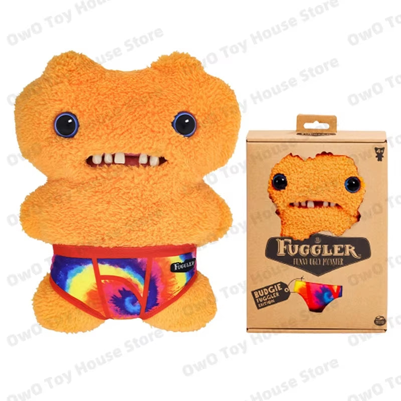 Original Fuggler Plush Toys Funny Ugly Teeth Monster Beach Resort Series Plushies Squirm Crazy Rabbit Stuffed Peluche Doll Gifts