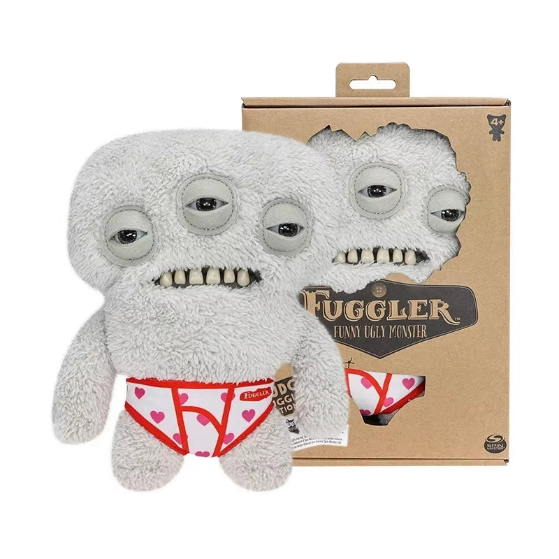 22Cm Original  Plush Toys Funny Tooth Monster Annoyed Alien Crazy Rabbit Mcgoo Wide-Eyed Monster Peluche Dolls Gifts Kid