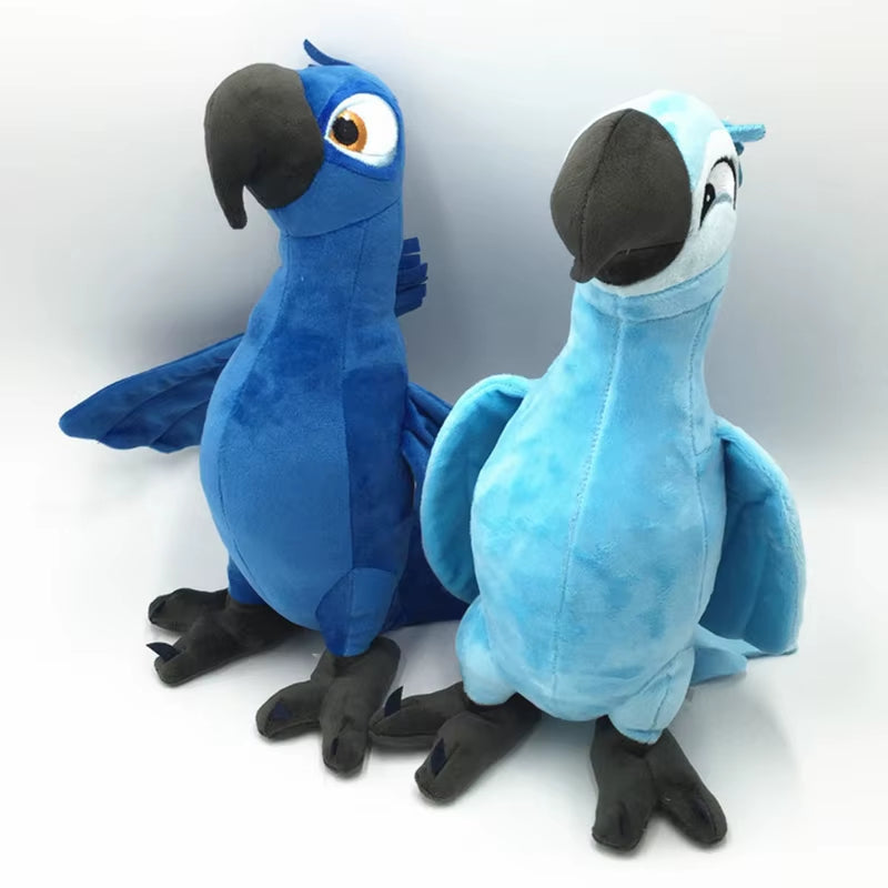 35CM Rio Plush Doll Toy Blu Jewel Parrot Bird Cushion Pillow Anime Drop Shipping