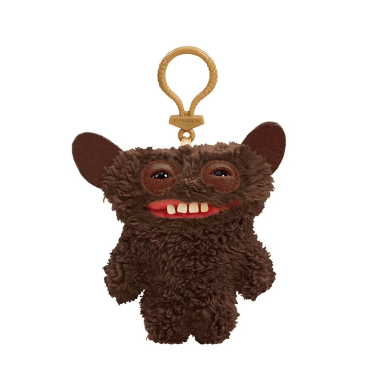 12Cm  Funny Ugly Monster Plush Toys Keychain Kawaii  Monster Rabbits Cute Stuffed Peluche Dolls Pendants Gifts Kid