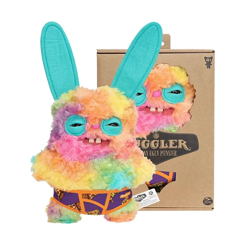 22Cm Original  Plush Toys Funny Tooth Monster Annoyed Alien Crazy Rabbit Mcgoo Wide-Eyed Monster Peluche Dolls Gifts Kid