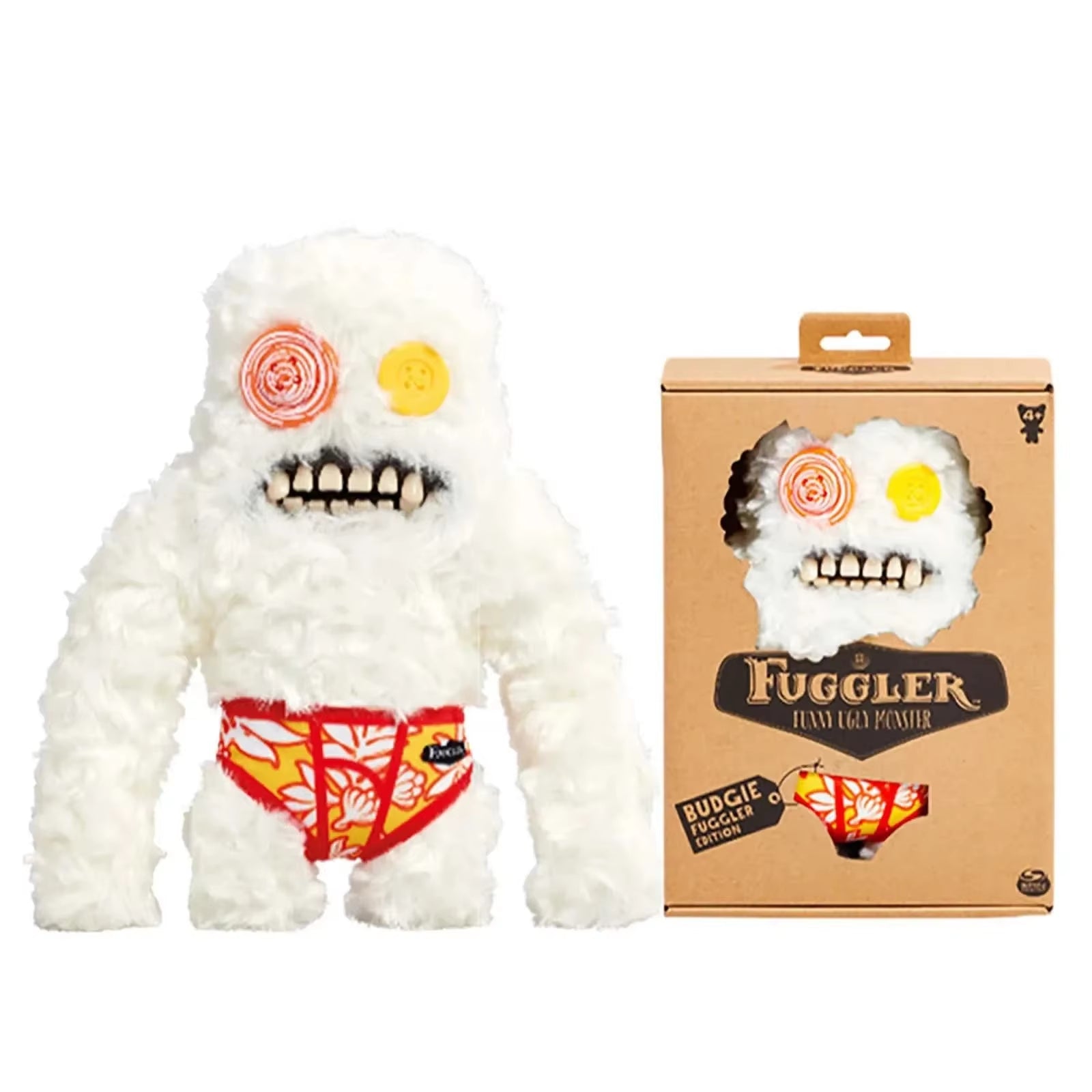 22Cm Original  Plush Toys Funny Tooth Monster Annoyed Alien Crazy Rabbit Mcgoo Wide-Eyed Monster Peluche Dolls Gifts Kid