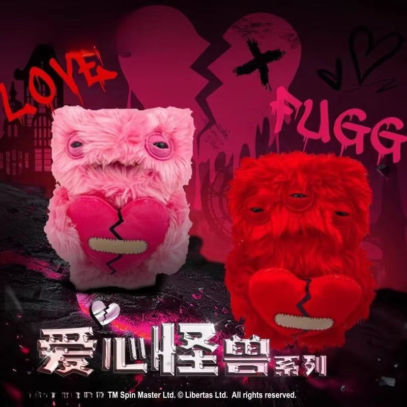 In Stock 23Cm 100％ Original Fuggler Plush Toys Ugly Monster Love Monster Series Cute Tooth Monster Fill Plush Dolls Toys Gifts