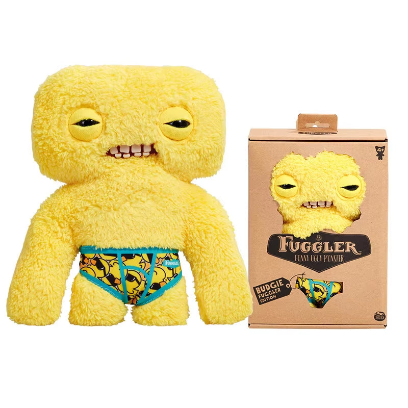 Original Fuggler Plush Toys Funny Ugly Teeth Monster Beach Resort Series Plushies Squirm Crazy Rabbit Stuffed Peluche Doll Gifts