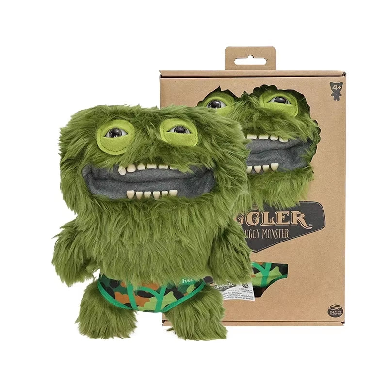 22Cm Original  Plush Toys Funny Tooth Monster Annoyed Alien Crazy Rabbit Mcgoo Wide-Eyed Monster Peluche Dolls Gifts Kid