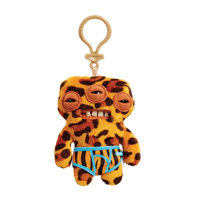 12Cm  Funny Ugly Monster Plush Toys Keychain Kawaii  Monster Rabbits Cute Stuffed Peluche Dolls Pendants Gifts Kid