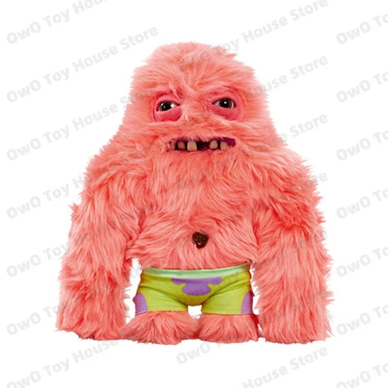 Original Fuggler Plush Toys Funny Ugly Teeth Monster Beach Resort Series Plushies Squirm Crazy Rabbit Stuffed Peluche Doll Gifts