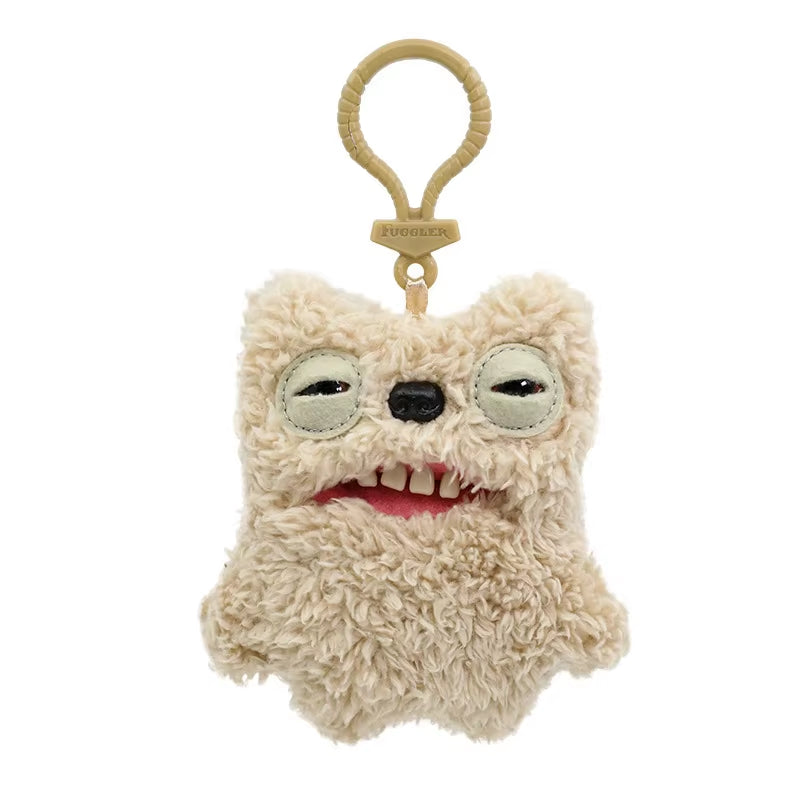 12Cm  Funny Ugly Monster Plush Toys Keychain Kawaii  Monster Rabbits Cute Stuffed Peluche Dolls Pendants Gifts Kid