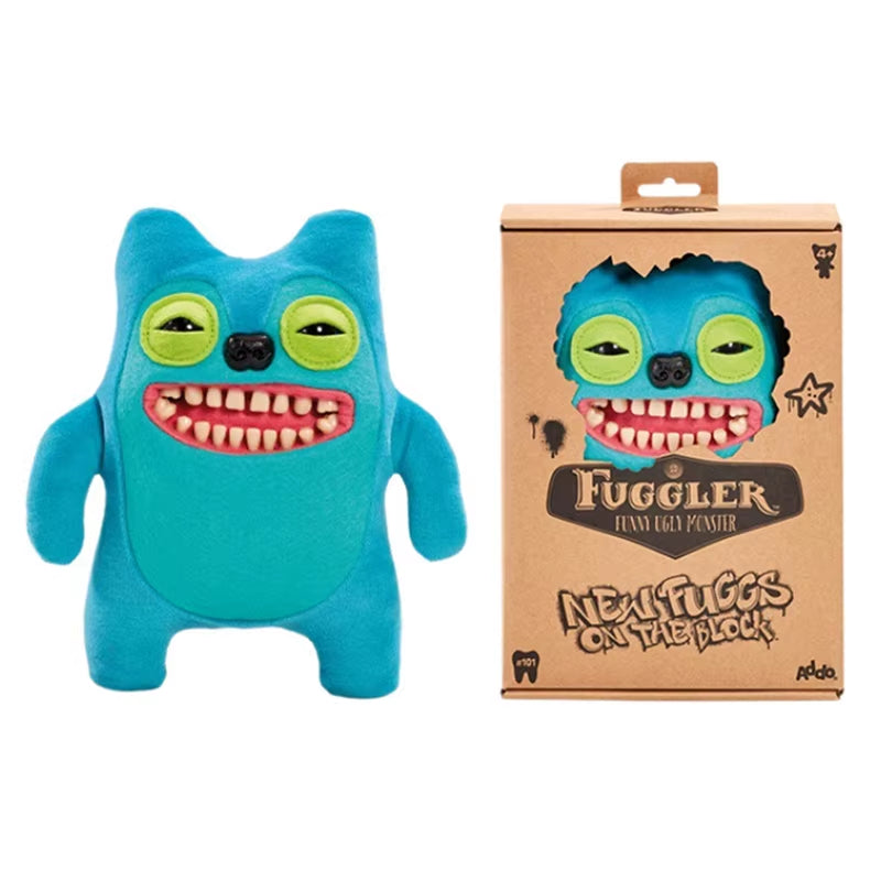 22Cm Original  Plush Toys Funny Tooth Monster Annoyed Alien Crazy Rabbit Mcgoo Wide-Eyed Monster Peluche Dolls Gifts Kid