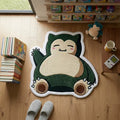 Snorlax Pokemon Polyester Area Rug Fluffy Plush Cozy Carpet for Gamer Room Decor Large Kawaii Soft Floor Mat Unique Gift