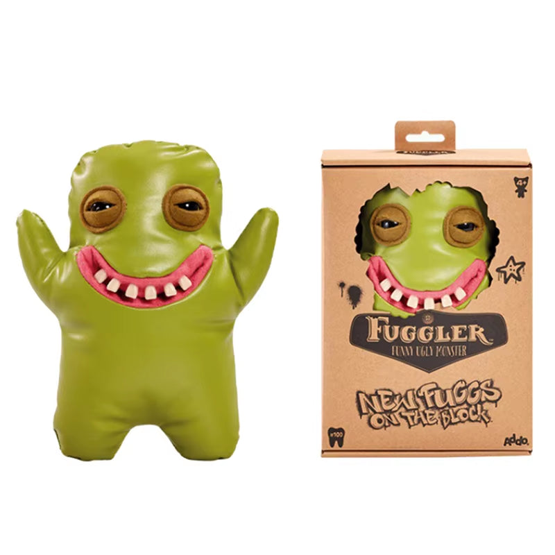 22Cm Original  Plush Toys Funny Tooth Monster Annoyed Alien Crazy Rabbit Mcgoo Wide-Eyed Monster Peluche Dolls Gifts Kid