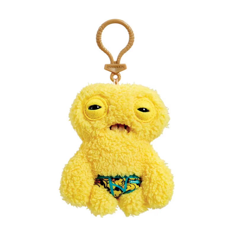 12Cm  Funny Ugly Monster Plush Toys Keychain Kawaii  Monster Rabbits Cute Stuffed Peluche Dolls Pendants Gifts Kid