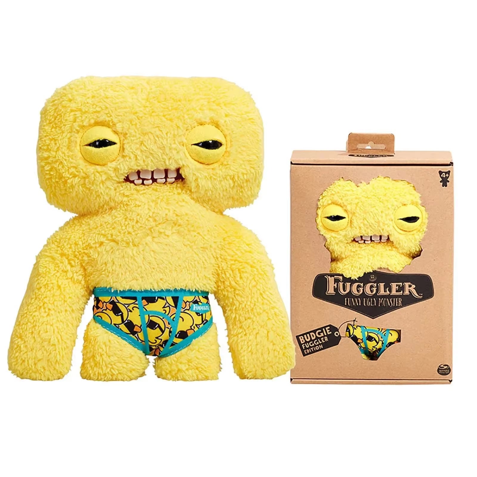 22Cm Original  Plush Toys Funny Tooth Monster Annoyed Alien Crazy Rabbit Mcgoo Wide-Eyed Monster Peluche Dolls Gifts Kid