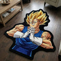 Anime Dragonball Vegeta Design Rug Bedroom Living Room Kid'S Room Non-Slip Decorative Floor Mat Collection Birthday Gift Carpet