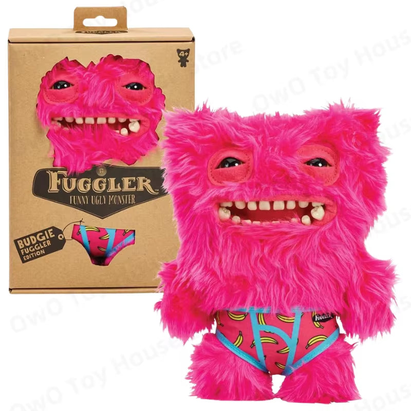 Original Fuggler Plush Toys Funny Ugly Teeth Monster Beach Resort Series Plushies Squirm Crazy Rabbit Stuffed Peluche Doll Gifts