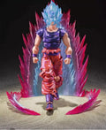 Anime Dragon Ball Z SHF Kaiouken Blue Son Goku Articulated Action Figure Collectible Toys 17Cm